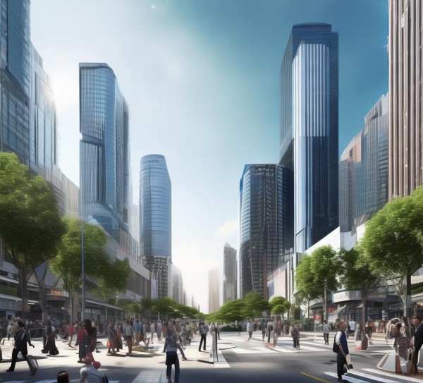 松北区创新二路与科技二街交叉口，城市发展的新引擎与活力枢纽