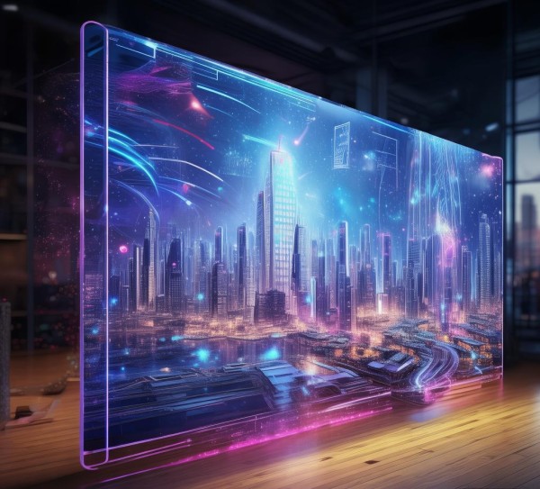 送你一张3D科技动态透明壁纸，解锁视觉新体验，让科技感融入日常！