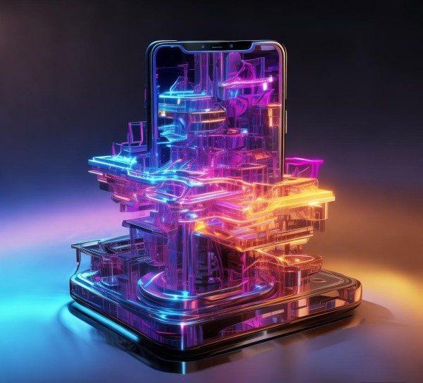 3D科技动态壁纸手机超清全面屏，沉浸式视觉盛宴，重塑手机屏幕的交互体验