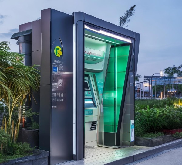 科技园旁的金融便捷站，离深圳南山中国科技开发园最近的农业银行ATM