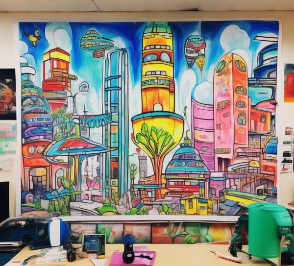 科技与创新，二年级手抄报上的奇思妙想