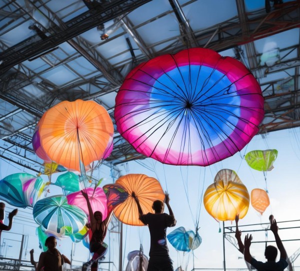 空中飞舞降落伞科技活动设计方案，基于重力与空气阻力原理的动手实践课程