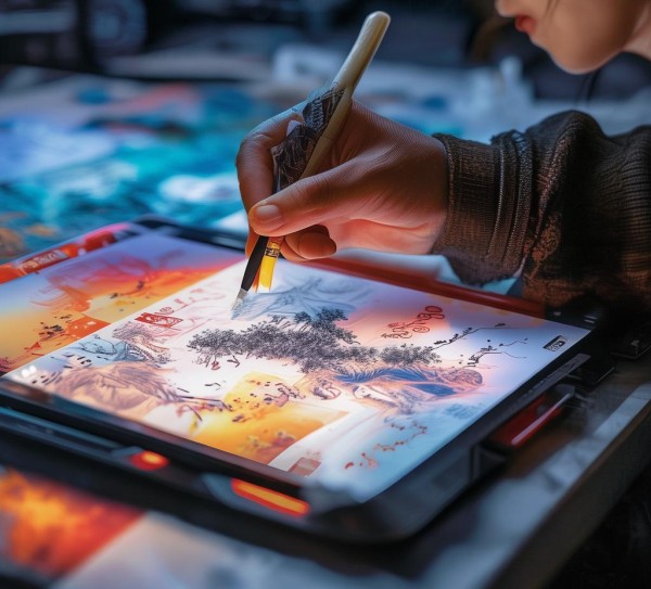 以科技为笔，绘活千年丹青，把中国画做成科技动态图的创新探索