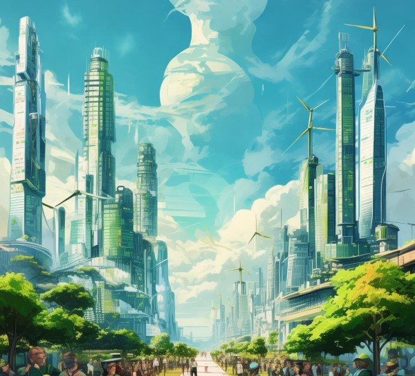 以科技创新绘就蓝天，手抄报里的绿色科技梦