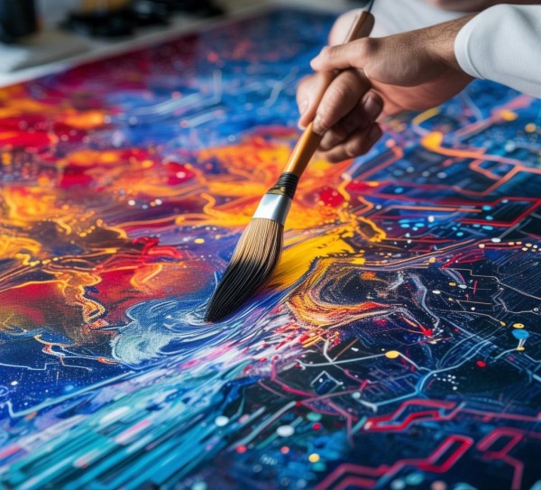 以笔墨丹青赞科技新篇,书画作品赋能科技活动创新方案设计 以笔墨丹青赞科技新篇,书画作品赋能科技活动创新方案设计