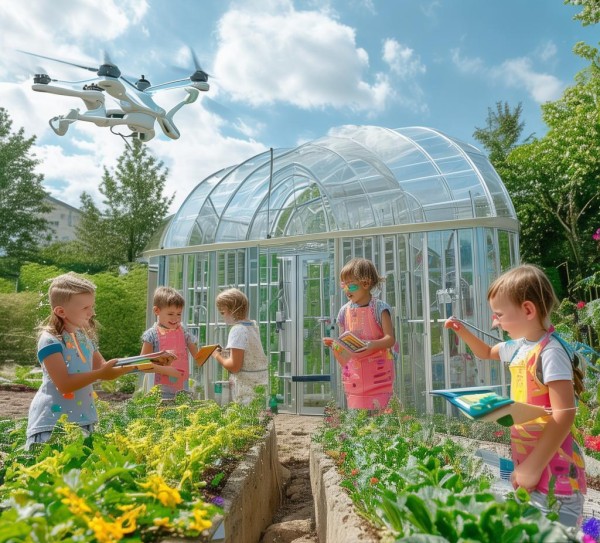 幼儿园农耕科技活动方案,自然与科技的趣味融合