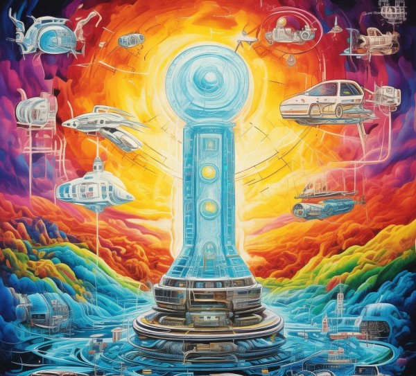 科技之光点亮创新未来——初二手抄报中的科技与创新探索