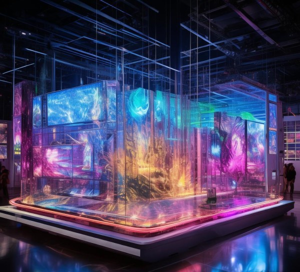 科技赋能创意，创新点亮未来，一场融合科技与创意的震撼作品展示
